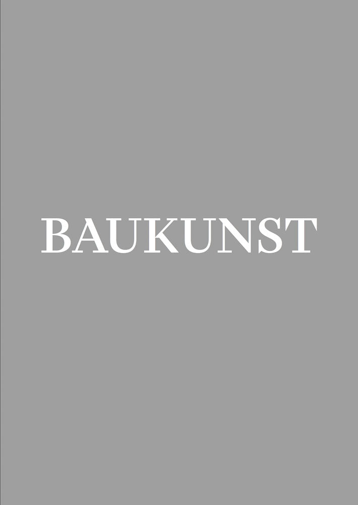 Baukunst cover
