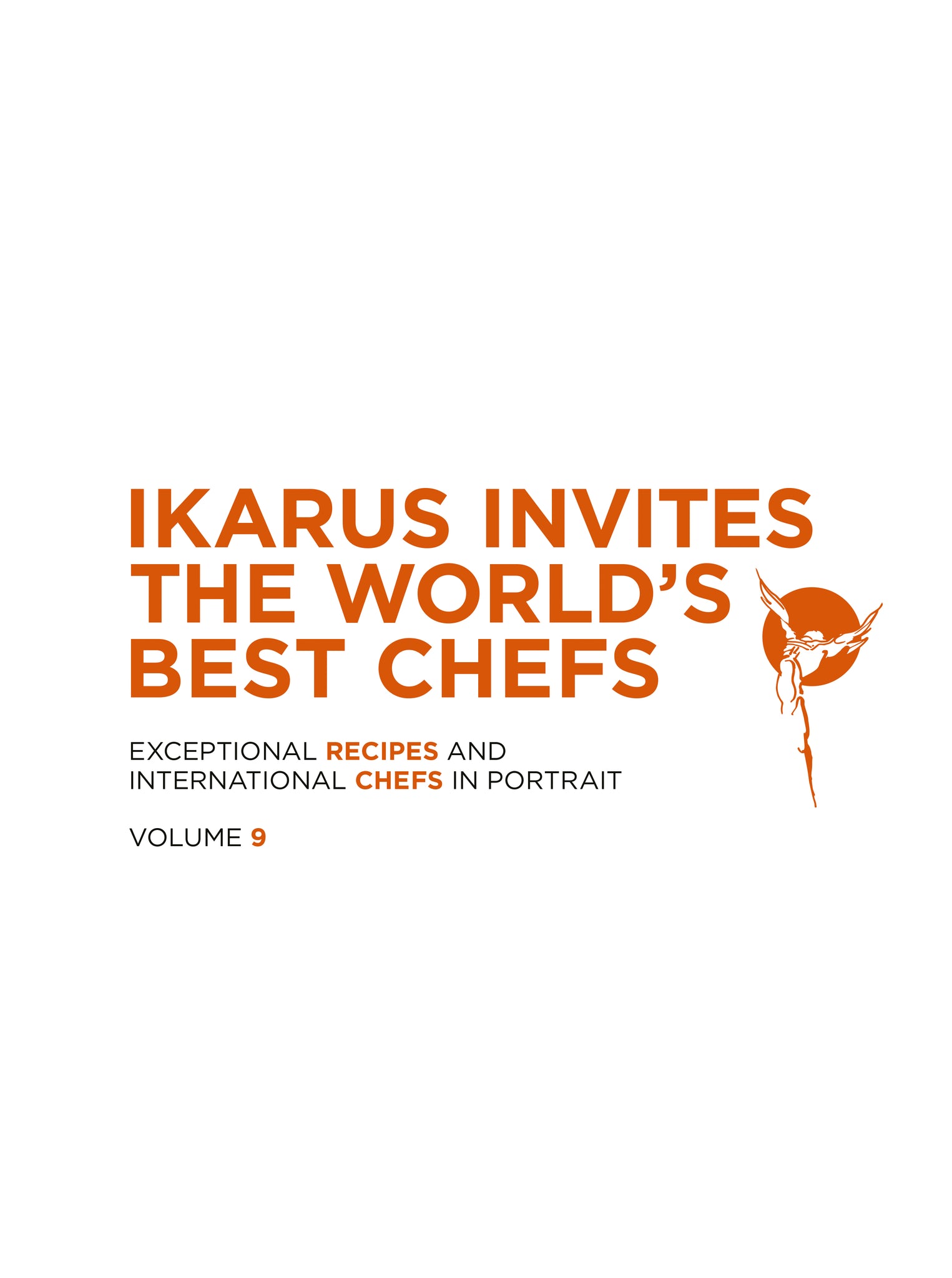 Ikarus Invites the World's Best Chefs Volume 9 cover