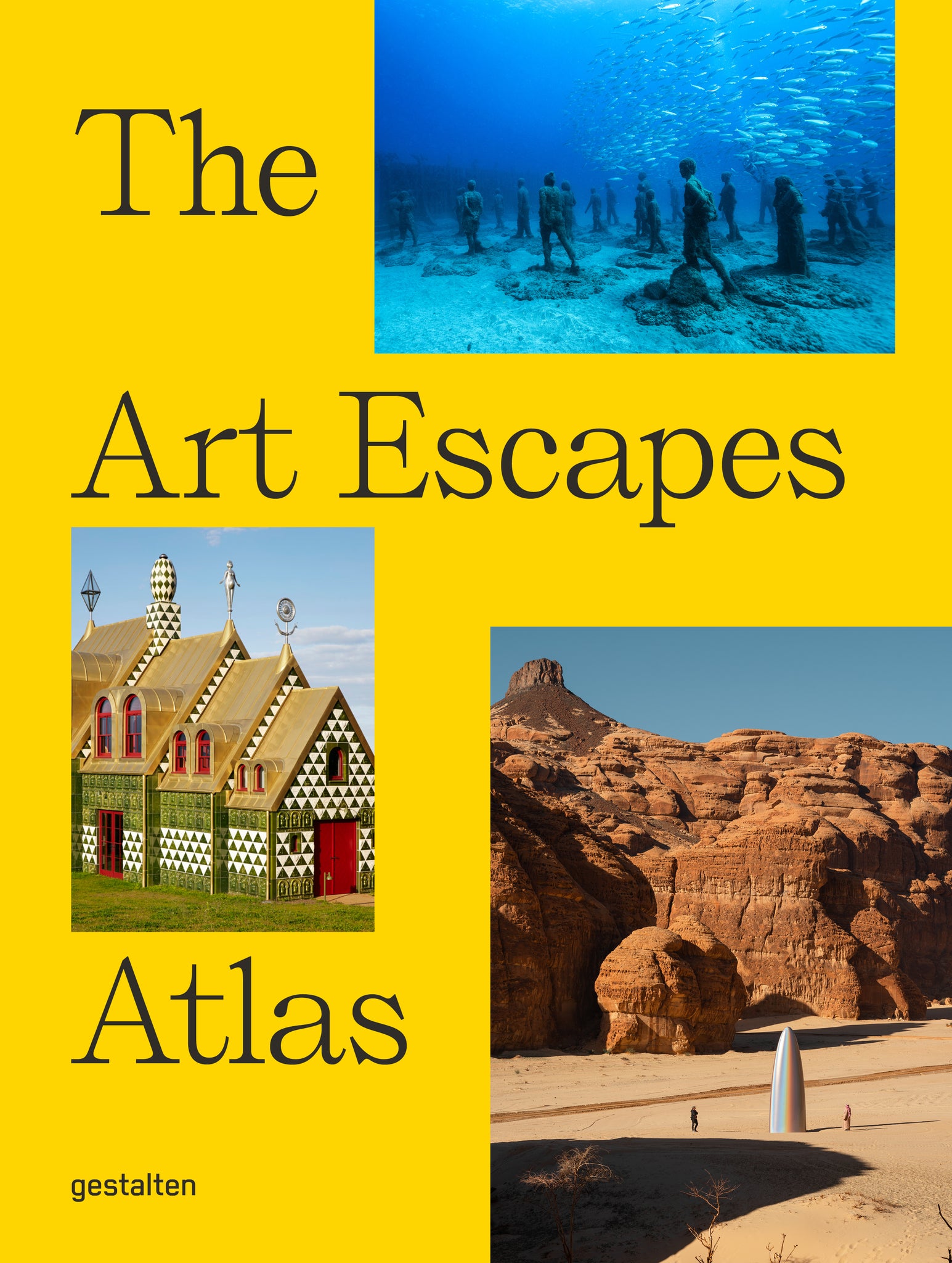 Art Escapes Atlas, the cover