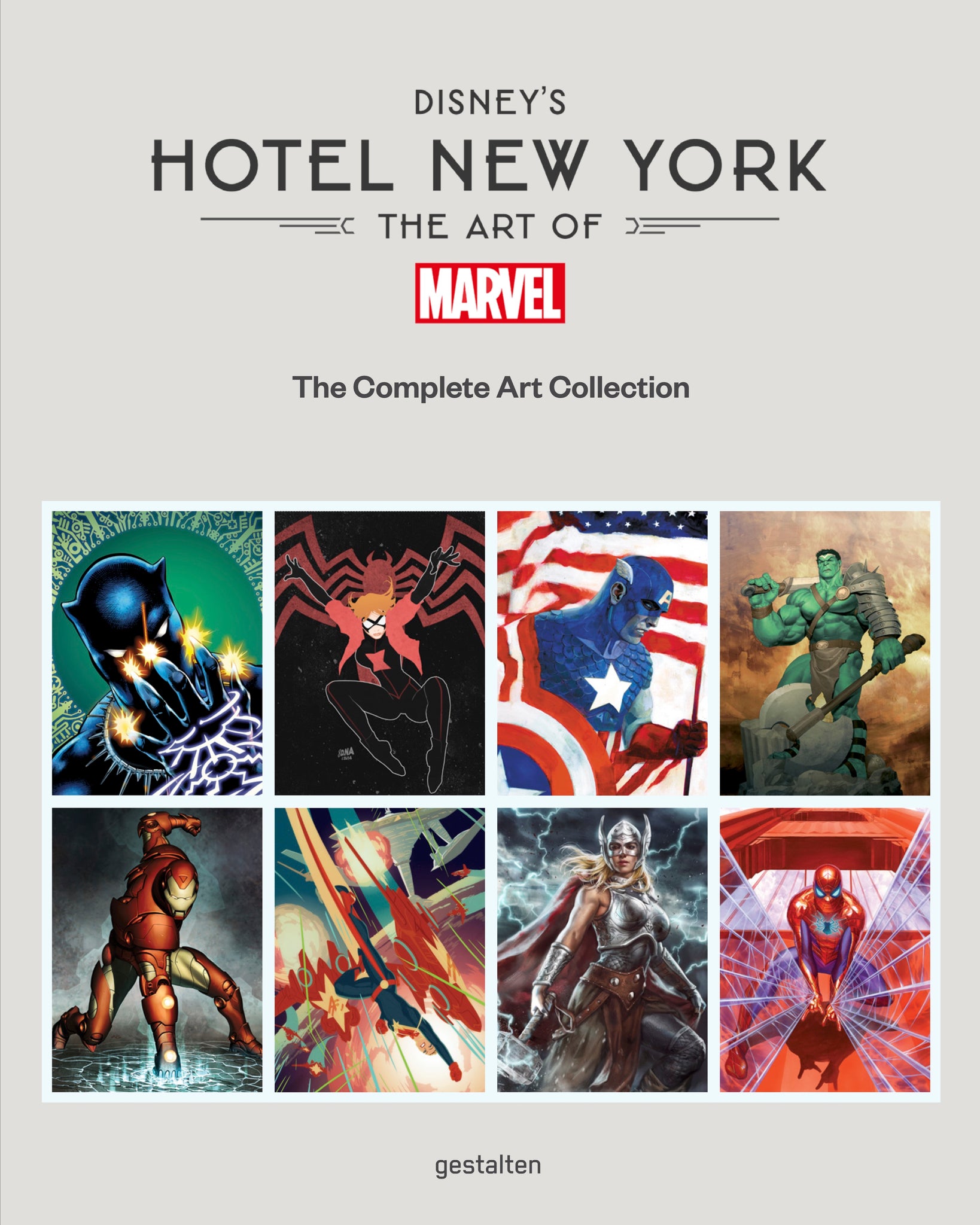 Disney's Hotel New York: The Art of Marvel cover