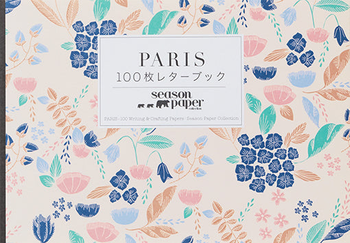 100 Writing & Crafting Papers from Paris: Season Paper Collection (Japanese only, mostly visual) cover