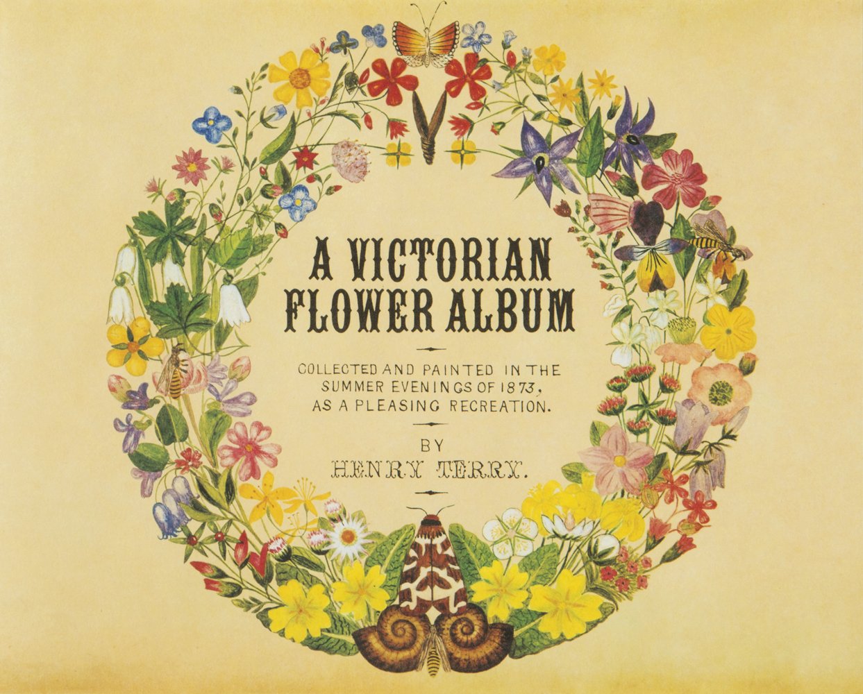 Victorian Flower Album, a (Japanese with some English) cover