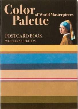 Color Palette Postcard Book of World Masterpieces: Western Art Edition  (Japanese, some English) cover