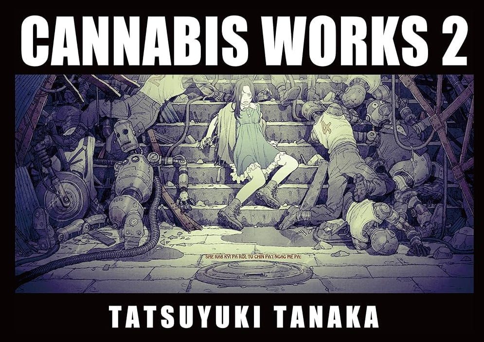 Cannabis Works 2: Tatsuyuki Tanaka Art Book NEW EDITION (Japanese-English bilingual) cover