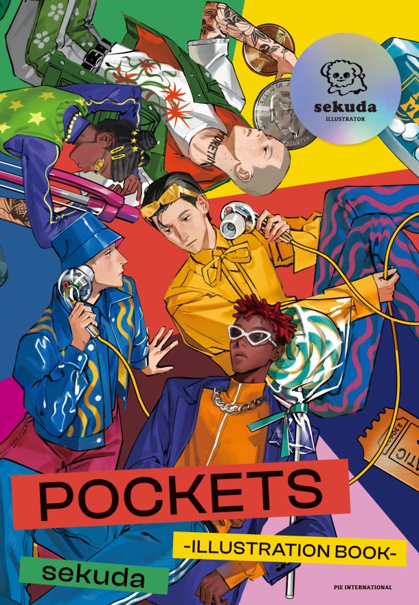 Pockets Illustration Book: the Art of Sekuda (Japanese-English bilingual) cover