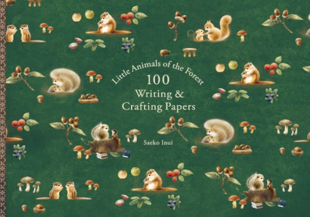 100 Writing & Crafting Papers: Little Animals in the Forest (Japanese ...