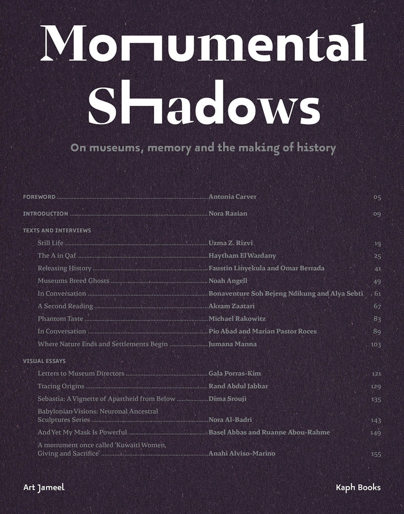 Monumental Shadows: On Museums, Memory and the Making of History cover