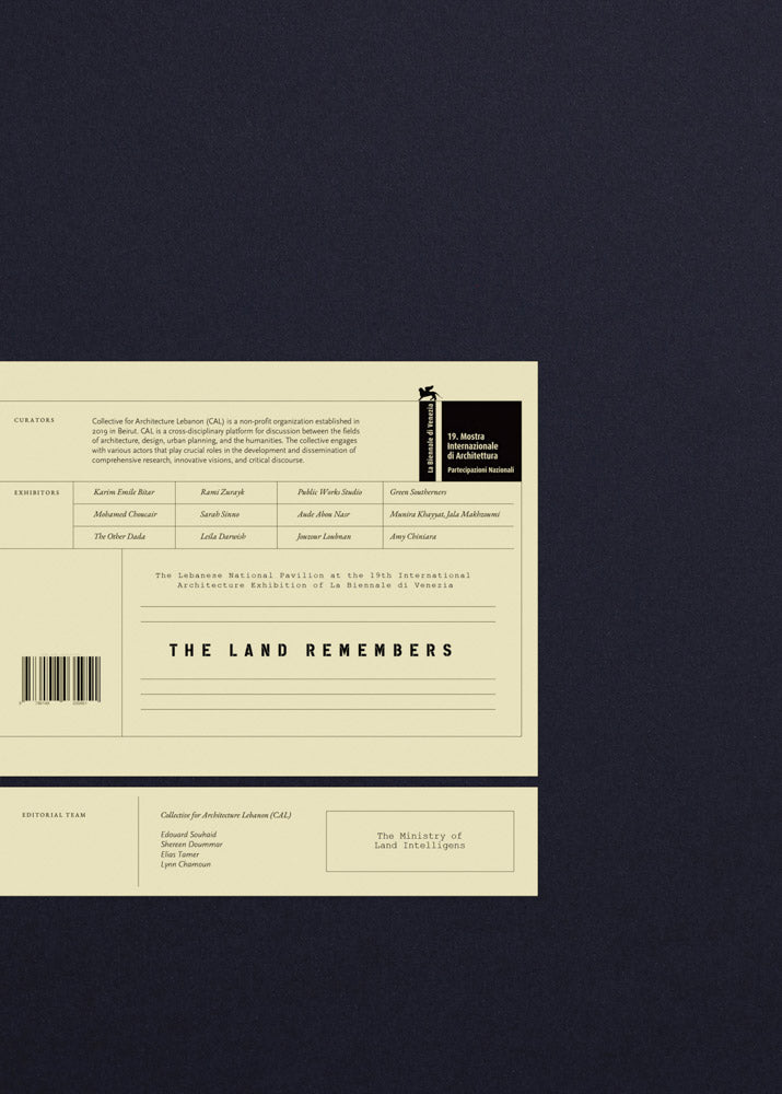 Land Remembers, the cover