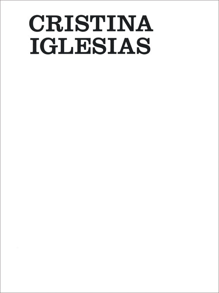 Cristina Iglesias cover