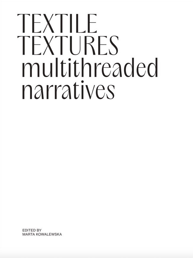 Textile Textures: Multithreaded Narratives cover