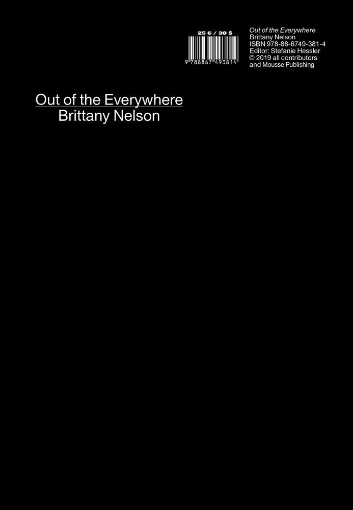 Brittany Nelson: Out of the Everywhere cover