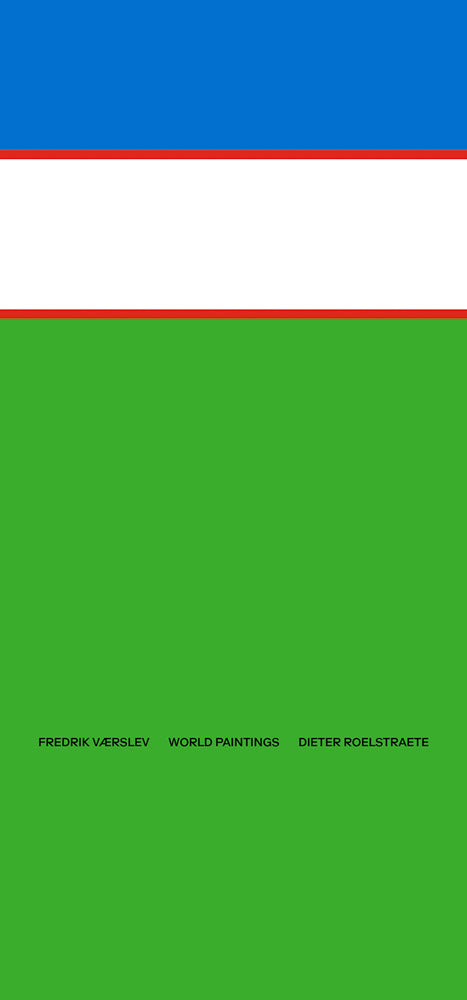 Fredrik Værslev: World Paintings cover