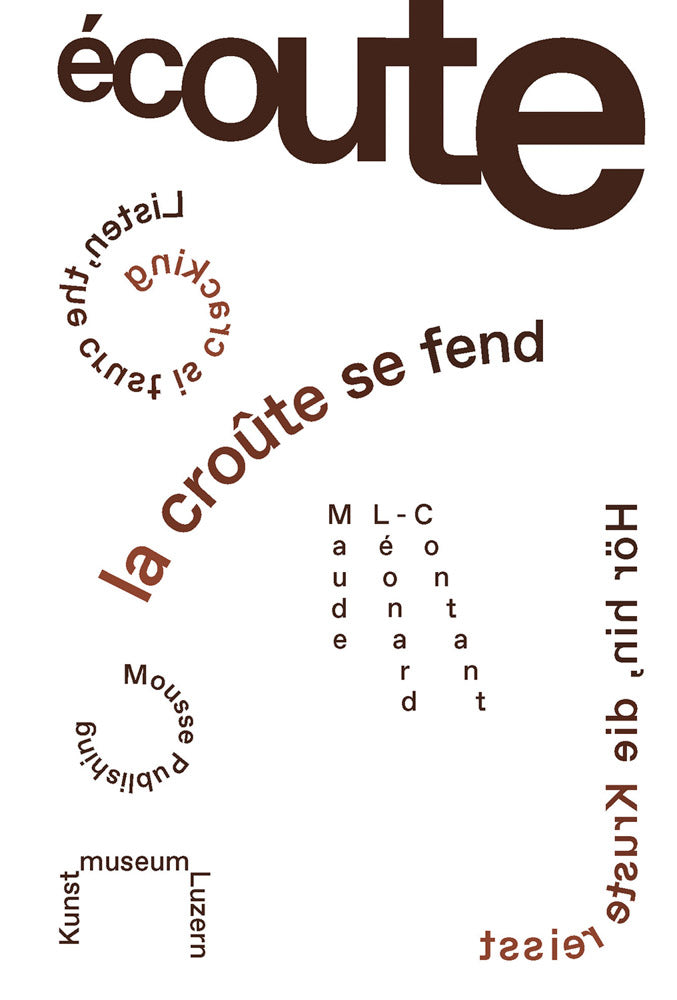 Maude Léonard-Contant: Listen, the Crust Is Cracking cover