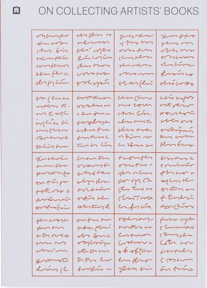 On Collecting Artists Books cover
