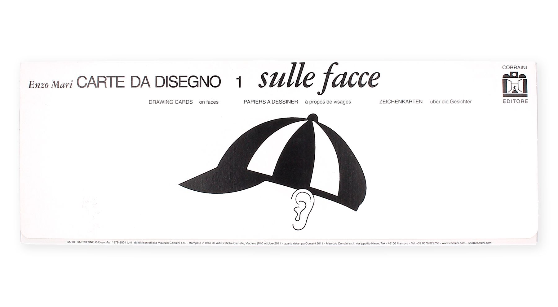 Enzo Mari Drawing Cards: On Faces cover