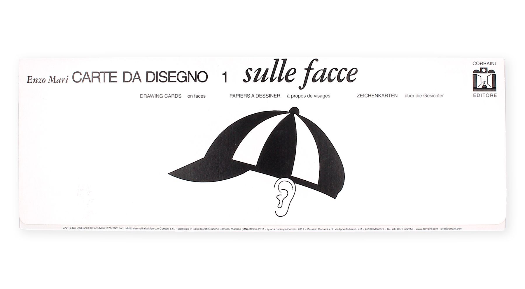 Enzo Mari Drawing Cards: On Faces cover