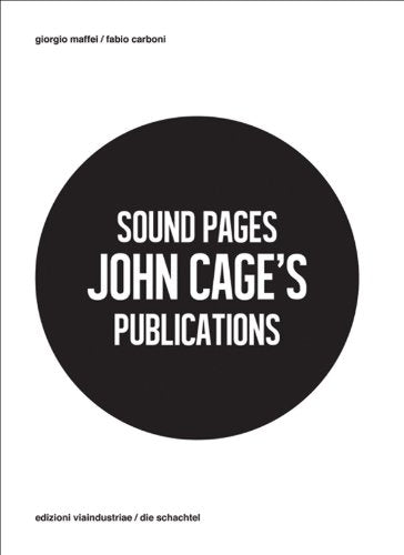 Sound Pages: John Cage's Publications cover