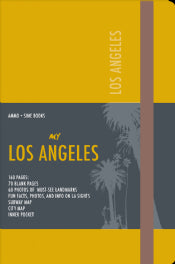 Los Angeles Visual Notebook Yellow cover