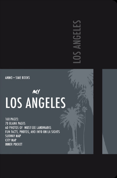 Los Angeles Visual Notebook Black Night cover