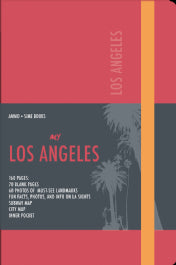 Los Angeles Visual Notebook Red cover