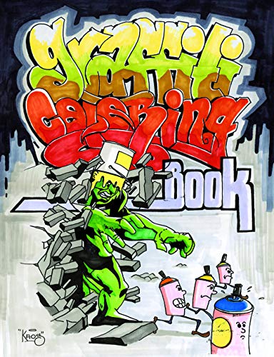 Graffiti Colouring Book cover