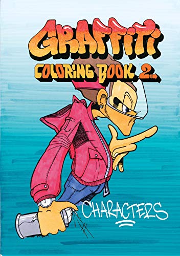 Graffiti Colouring Book 2 cover