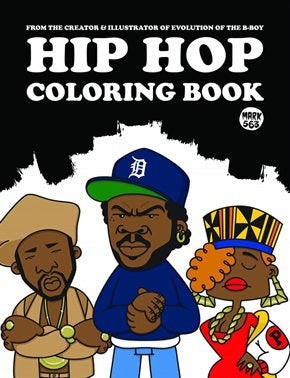 Hip Hop Coloring Book cover