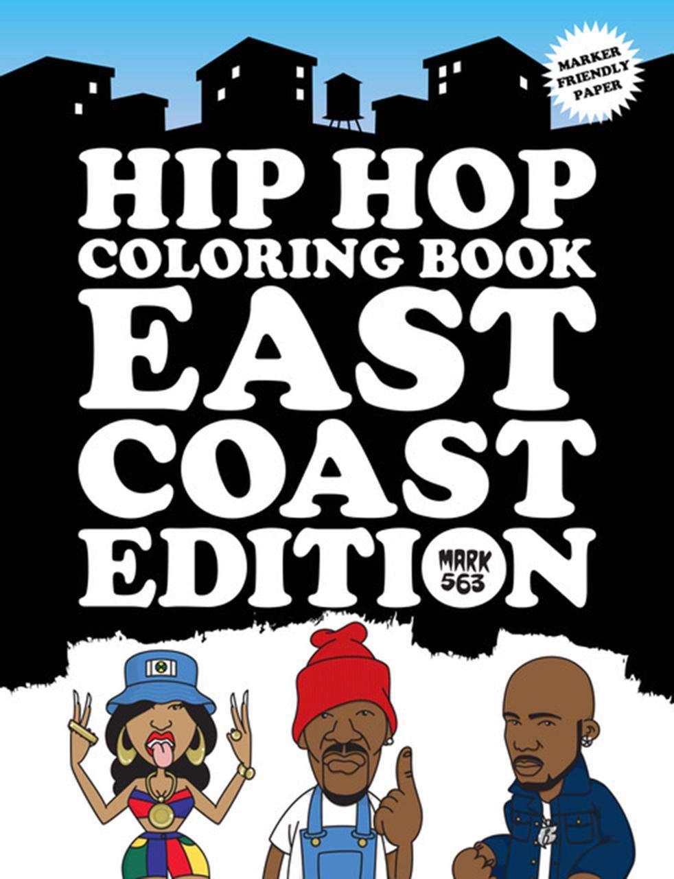 Hip Hop Coloring Book: East Coast Edition cover