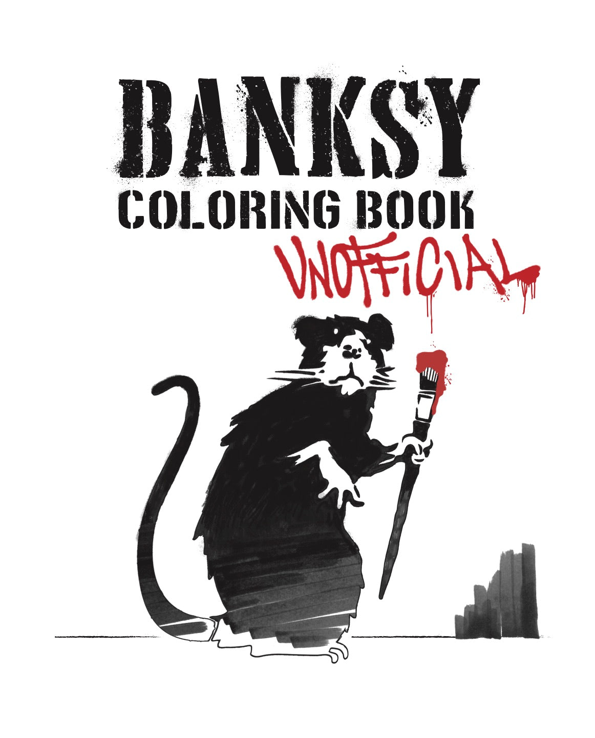Banksy Coloring Book - Unofficial cover
