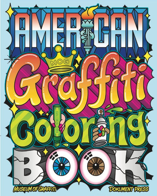 American Graffiti Coloring Book cover