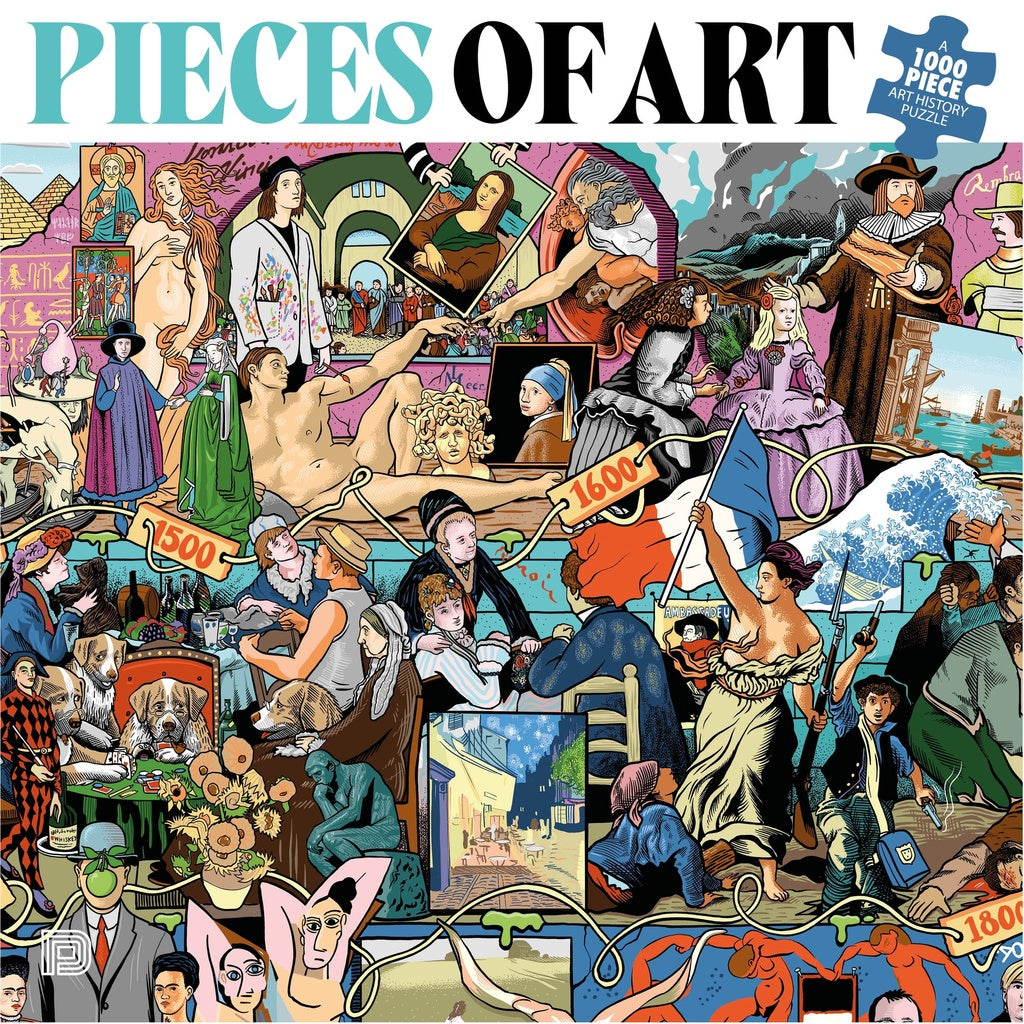 Pieces of Art: A 1000 Piece Art History Puzzle cover