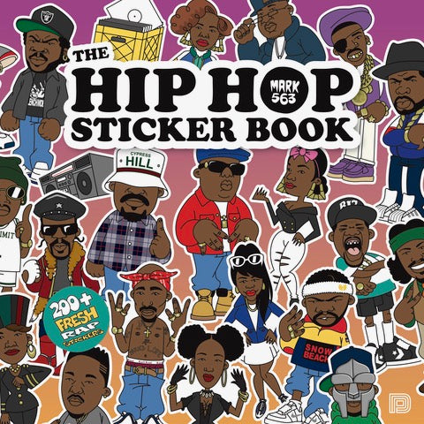 Hip Hop Sticker Book: 200+ Fresh Rap Stickers cover