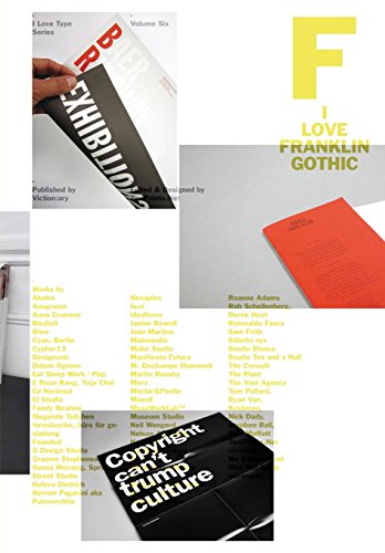 I Love Franklin Gothic: I Love Type 6 cover