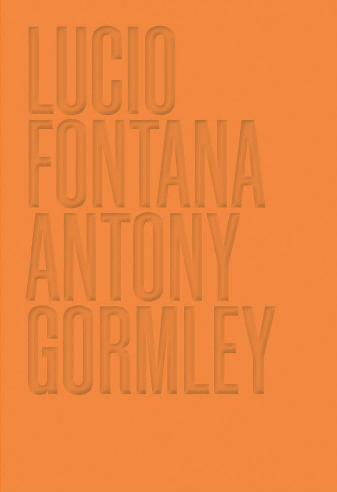 Lucio Fontana/Antony Gormley cover
