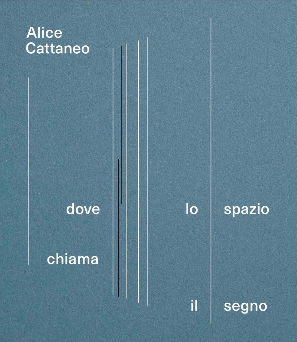 Alice Cattaneo: Where the space calls forth the sign cover