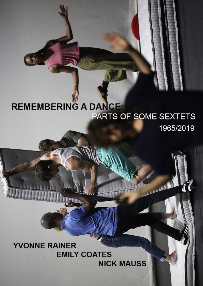 Yvonne Rainer: Remembering a Dance cover